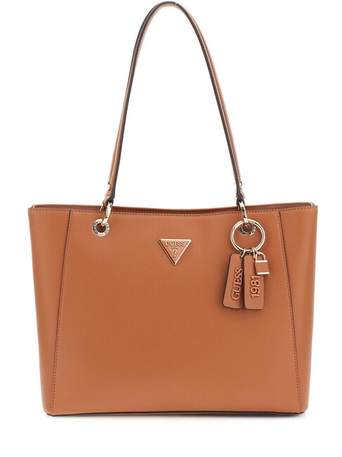 GUESS NOELLE 2  Shopping Bag a spalla light cognac - Borse Donna