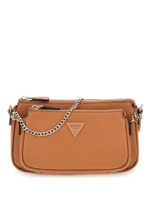 GUESS NOELLE 2  Borsetta a tracolla light cognac - Borse Donna