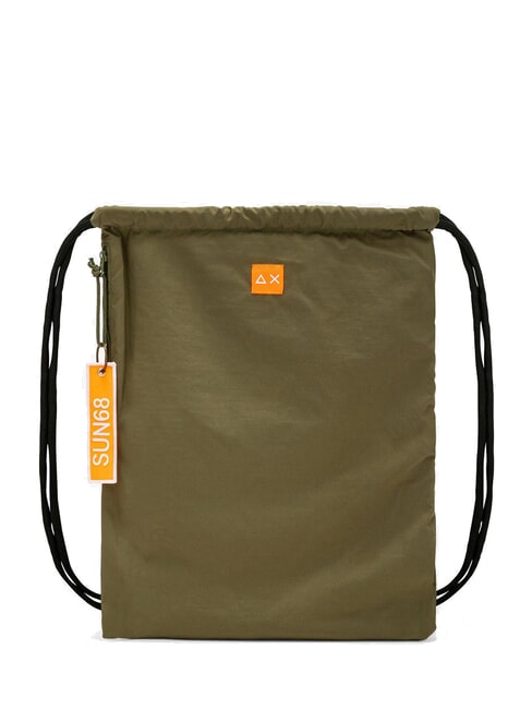 SUN68 NYLON Zaino a sacca  militare scuro - Zaini Scuola & Tempo Libero