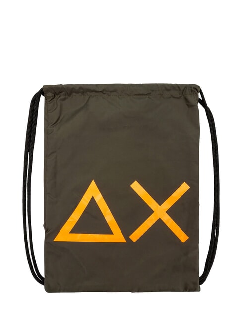 SUN68 SHOE BAG Sacca porta scarpe militare/arancio fluo - Accessori Viaggio