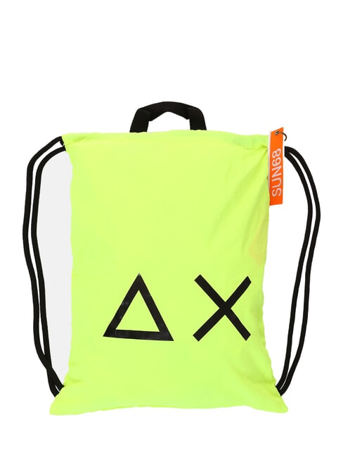 SUN68 SHOE BAG Sacca porta scarpe giallo fluo - Accessori Viaggio