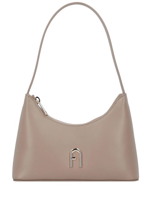 FURLA DIAMANTE Frame bag piccola greige - Borse Donna