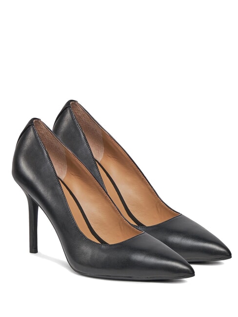 RALPH LAUREN LINDELLA  Décolleté alte in pelle NERO - Scarpe Donna