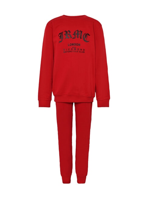 JOHN RICHMOND SANDRIX  Tuta Felpa + Pantaloni red/red - Tute bambini