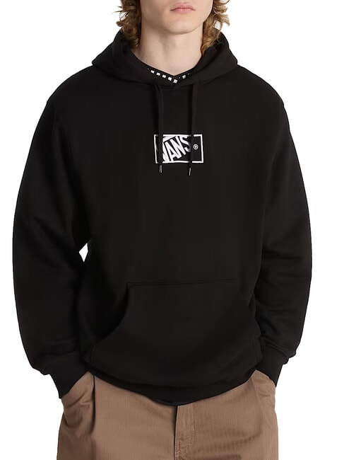 VANS BLOCKED BOX Felpa con cappuccio black - Felpe Uomo