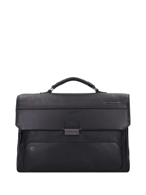 PIQUADRO MARTIN  Cartella espandibile porta PC 15,6" Nero - Cartelle Lavoro