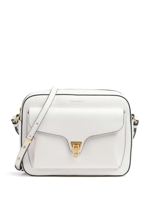 COCCINELLE BEAT SOFT Borsa a bandoliera brillant white - Borse Donna