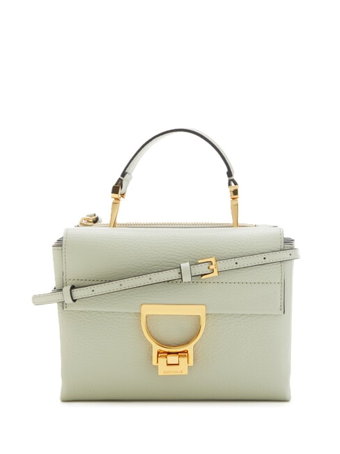 COCCINELLE ARLETTIS Hand bag in pelle martellata celadon green - Borse Donna