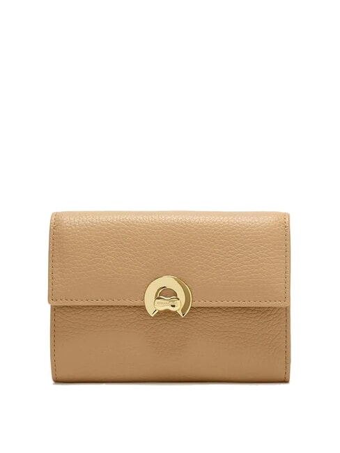 COCCINELLE BINXIE  Portafoglio medio in pelle fresh beige - Portafogli Donna