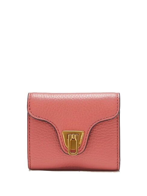 COCCINELLE BEAT SOFT beat soft portafoglio pelle martellata Mini leather wallet pot - Portafogli Donna