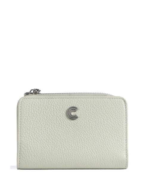 COCCINELLE MYRINE SHINY GOAT Portafoglio in pelle celadon green - Portafogli Donna