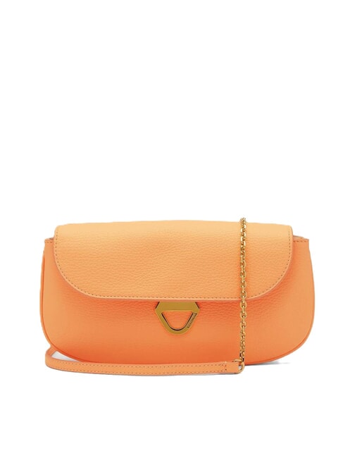 COCCINELLE DEW Borsa piccola in pelle martellata sunrise - Borse Donna