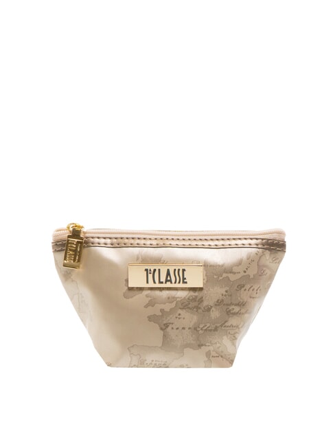 ALVIERO MARTINI PRIMA CLASSE GEO Necessaire mini svasato champagne - Bustine & Necessaire