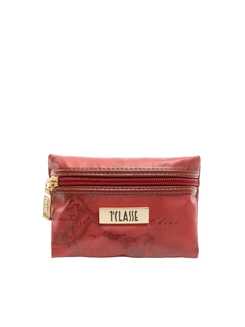 ALVIERO MARTINI PRIMA CLASSE GEO Mini busta piatta rosso lucido - Bustine & Necessaire