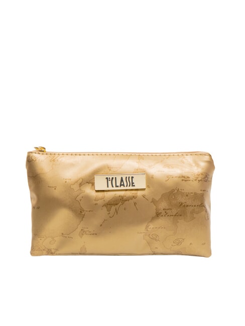 ALVIERO MARTINI PRIMA CLASSE GEO Bustina piccola oro anticato - Bustine & Necessaire