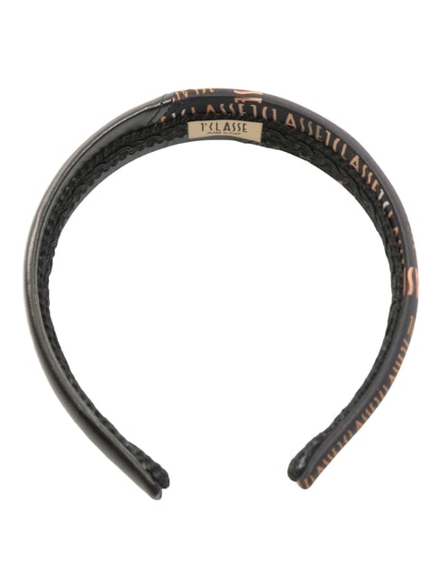 ALVIERO MARTINI PRIMA CLASSE GEO Cerchietto per capelli in raso Nero - Accessori per capelli