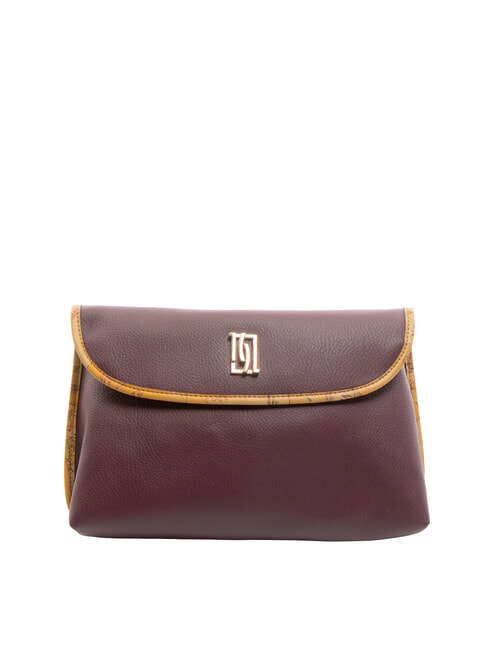 ALVIERO MARTINI PRIMA CLASSE GEO Beauty medio con patta burgundy - Beauty Case