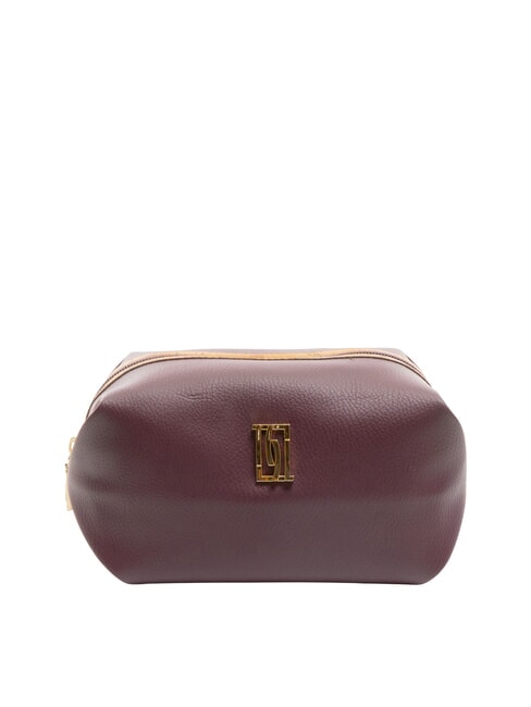 ALVIERO MARTINI PRIMA CLASSE GEO Beauty squadrato medio burgundy - Beauty Case