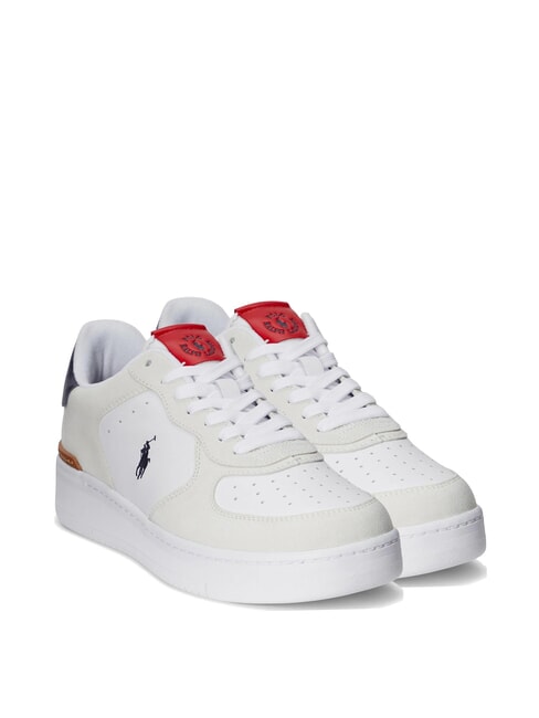 RALPH LAUREN MASTER COURT  Sneakers wh/na/re - Scarpe Uomo