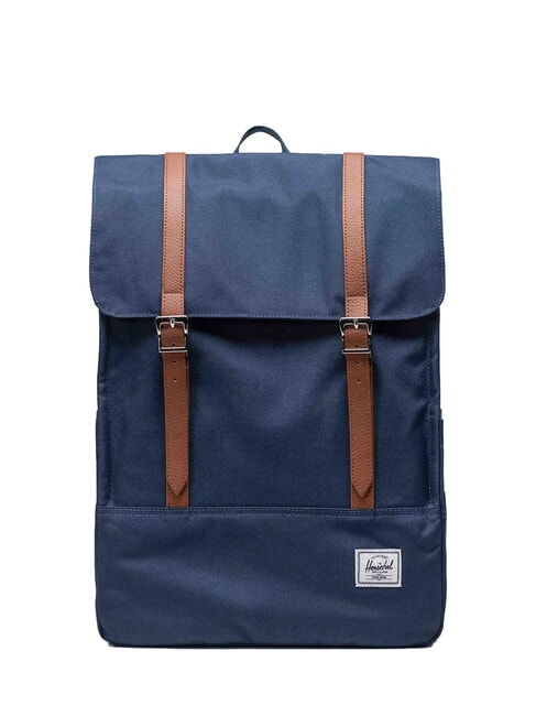 HERSCHEL SURVEY  Zaino in PET riciclato navy tan - Zaini Scuola & Tempo Libero