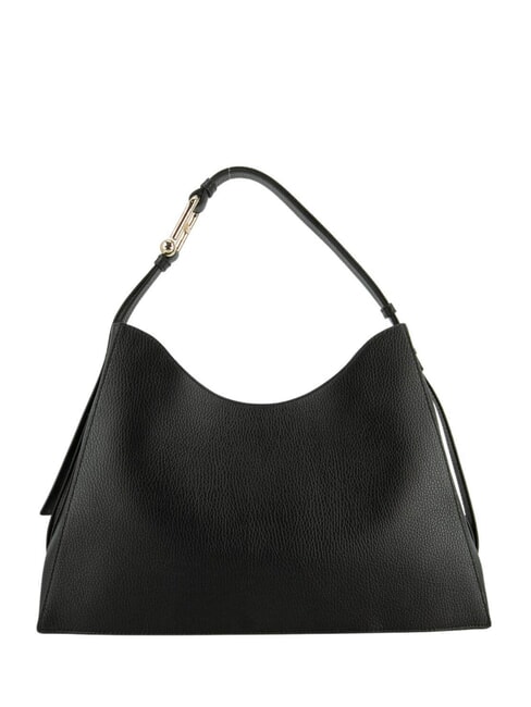 FURLA NUVOLA Borsa a spalla in pelle vitello st.eracle Nero - Borse Donna