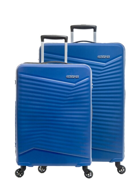 AMERICAN TOURISTER JETDRIVER 2.0 Set 2 trolley: misura media e grande BLU NAVY - Set Trolley