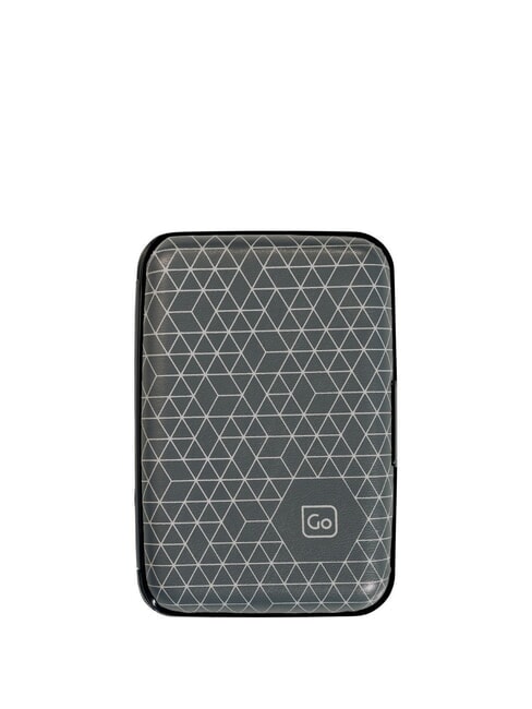 GO TRAVEL GO  Portacard rigido anti RFID nero - Accessori Viaggio