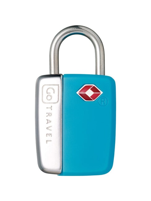 GO TRAVEL GO Lucchetto TSA blu - Accessori Viaggio