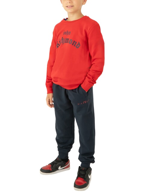 JOHN RICHMOND GUMMEL Tuta completo Felpa e Pantaloni red/blue - Tute bambini
