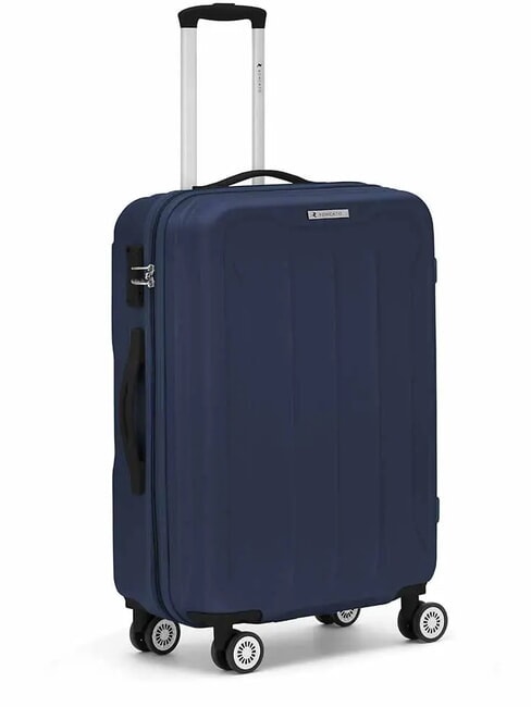 R RONCATO FLIGHT Trolley misura grande deep blu - Trolley Rigidi