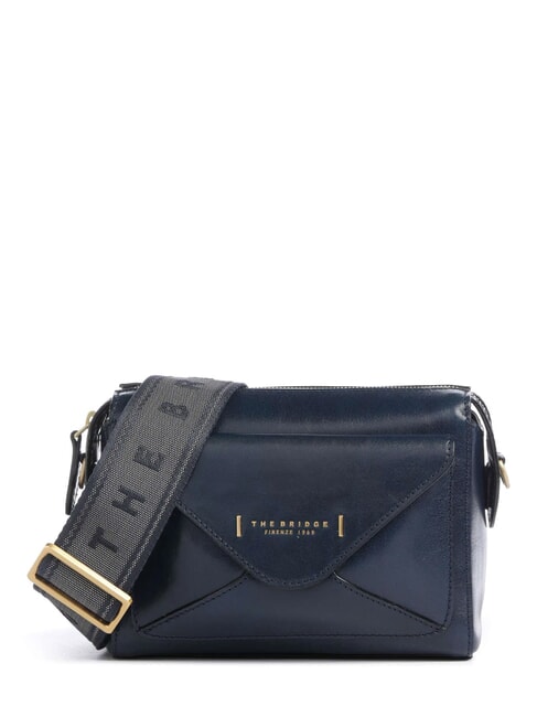 THE BRIDGE FRIDA Mini Bag a tracolla, in pelle oltremare abb. oro - Borse Donna