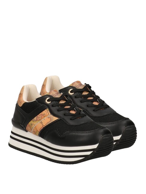 ALVIERO MARTINI PRIMA CLASSE GEO JR Sneakers platform ner/gebei - Scarpe Donna