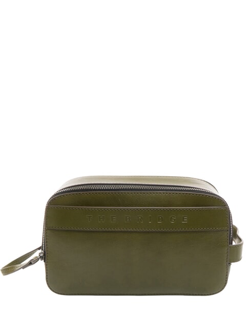 THE BRIDGE GIACOMO  Beauty Case in pelle timo/rutenio scuro - Beauty Case