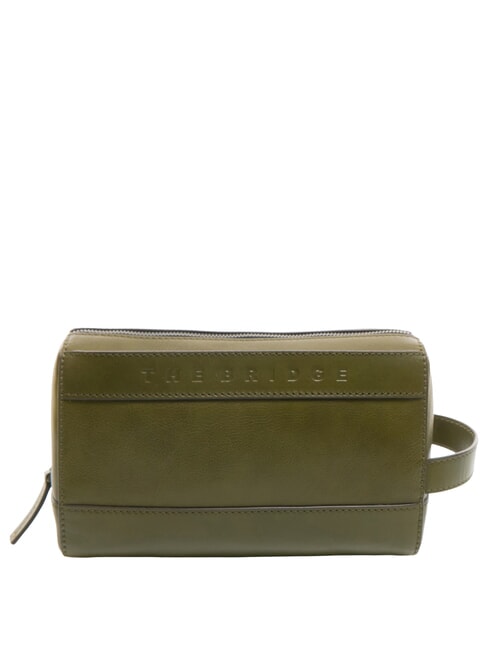 THE BRIDGE GIACOMO  Beauty in pelle timo/rutenio scuro - Beauty Case
