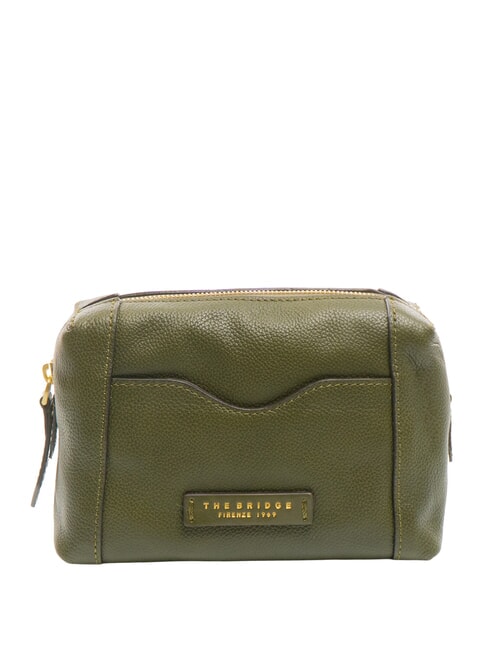 THE BRIDGE GEMMA  Beauty Case in pelle timo abb oro - Beauty Case