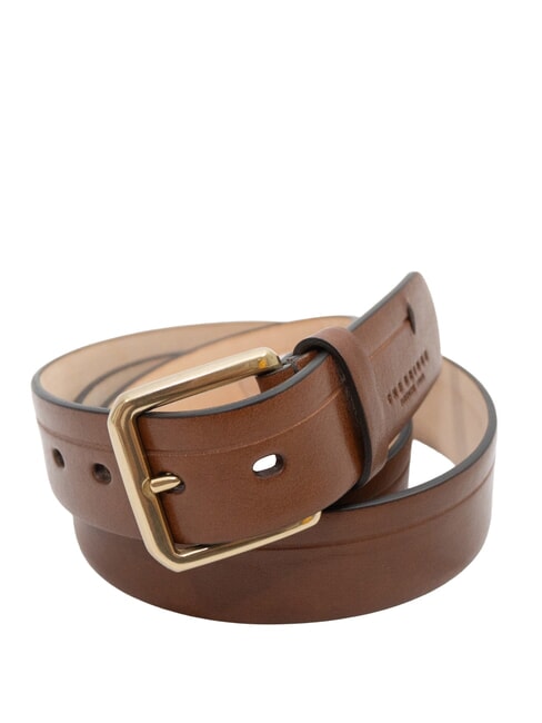 THE BRIDGE BRUNELLESCHI  Cintura in pelle Made in Italy MARRONE - Cinture
