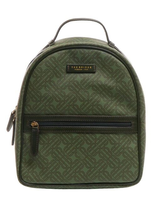 THE BRIDGE ANNA  Zaino Donna derby green abb. oro - Borse Donna