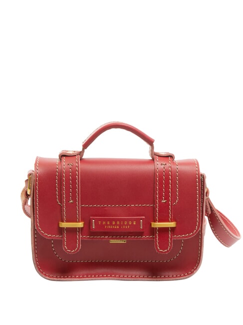 THE BRIDGE ESTER  Mini Bag a mano, con tracolla berry abb. oro - Borse Donna