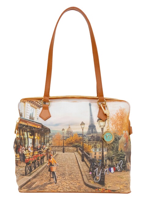 YNOT YESBAG Borsa a spalla con tracolla romantic paris - Borse Donna