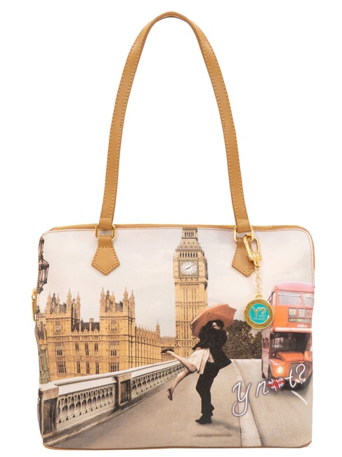 YNOT YESBAG Borsa a spalla con tracolla london love - Borse Donna