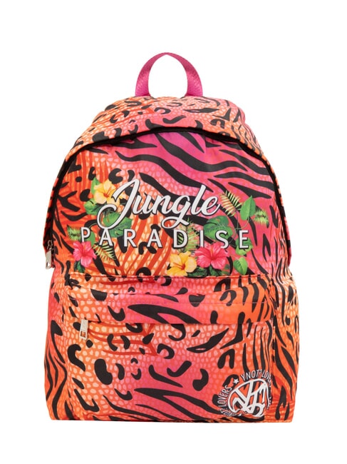 YNOT JUNGLE PARADISE Zaino stampato fuxia - Borse Donna