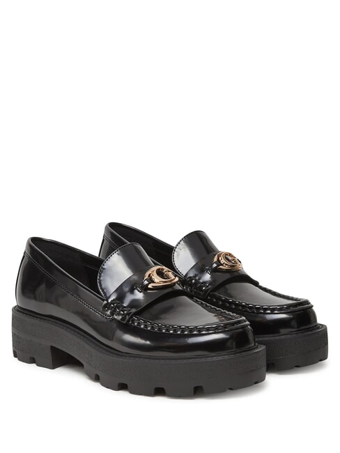 GUESS YANIKA Mocassini con zeppa NERO - Scarpe Donna