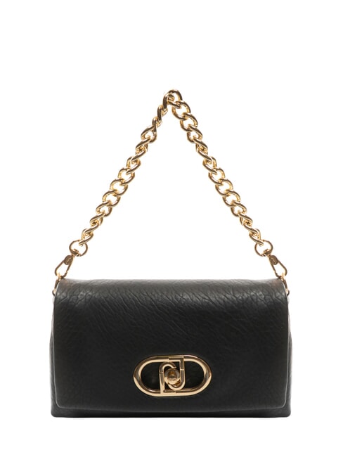 LIUJO LAPUFFY Borsa a spalla manico catena NERO - Borse Donna