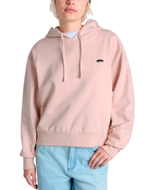 VANS W SALTON Felpa con cappuccio sepia rose - Felpe Donna