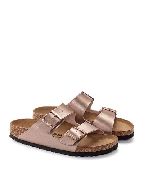 BIRKENSTOCK ARIZONA Sandalo ciabatta metallizzato copper - Scarpe Donna