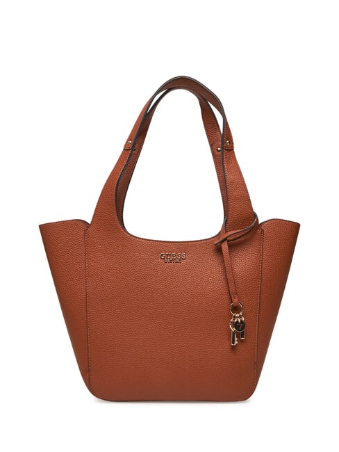 GUESS CALISTA 2 Shopper a spalla caramel - Borse Donna