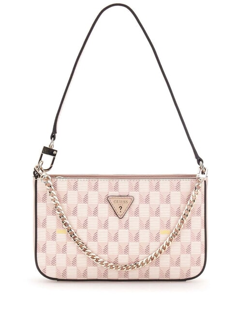 GUESS G WAVE 2 Borsa a spalla blush logo - Borse Donna