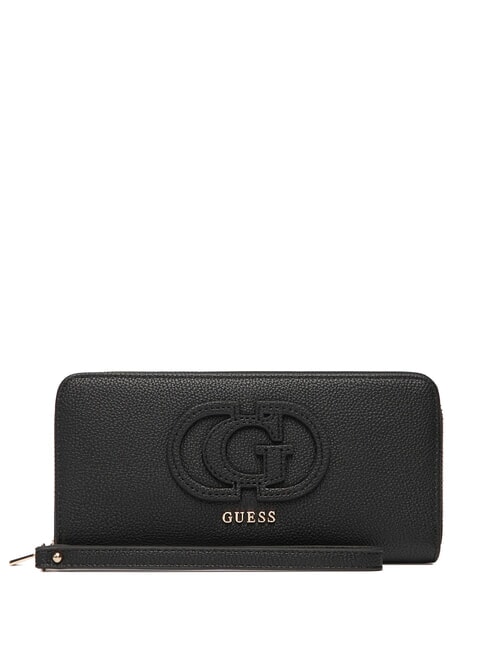 GUESS CALEBRA Portafoglio zip around NERO - Portafogli Donna