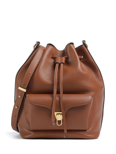 COCCINELLE BEAT GENERATIO Secchiello a tracolla cognac - Borse Donna