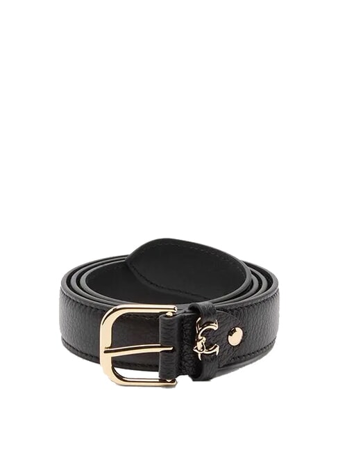 COCCINELLE METAL LOOP Cintura in pelle Nero - Cinture